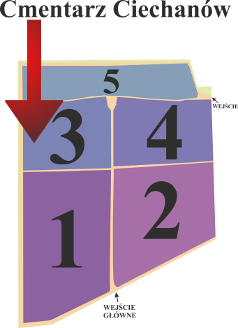 Brak mapy sektorowej