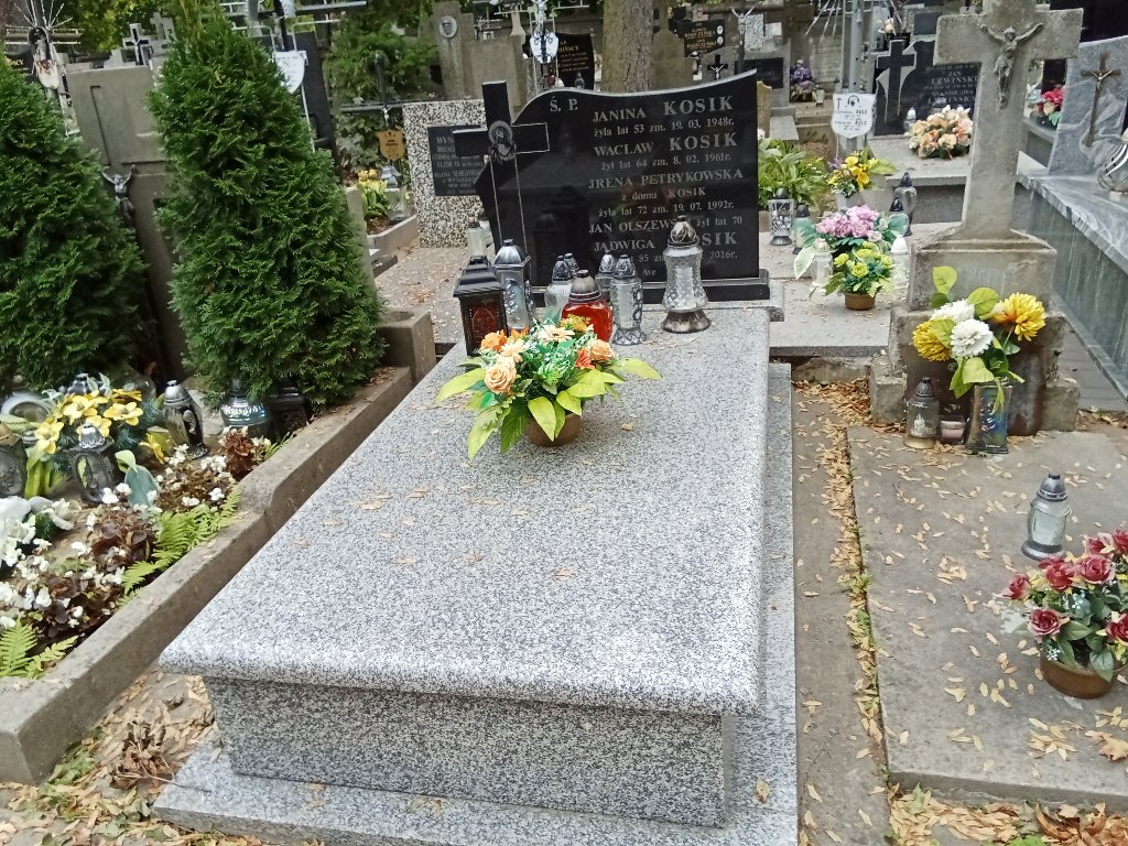 Grób Wacław Kosik