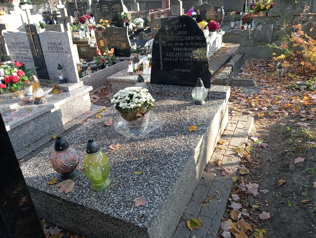 Grób Stanisława Szczechowska