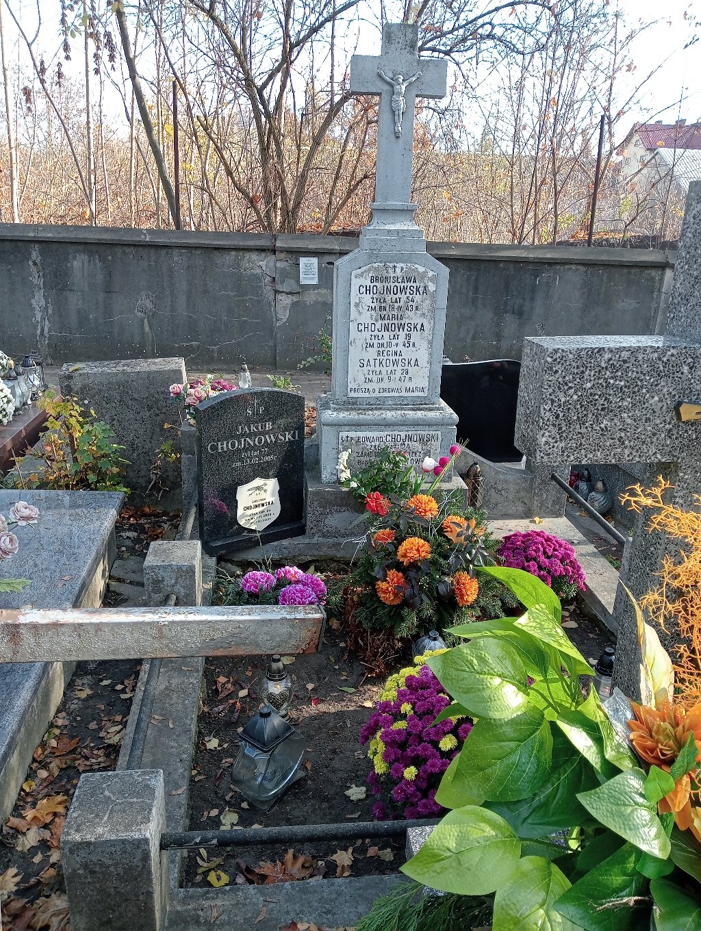 Grób Bronisława Chojnowska